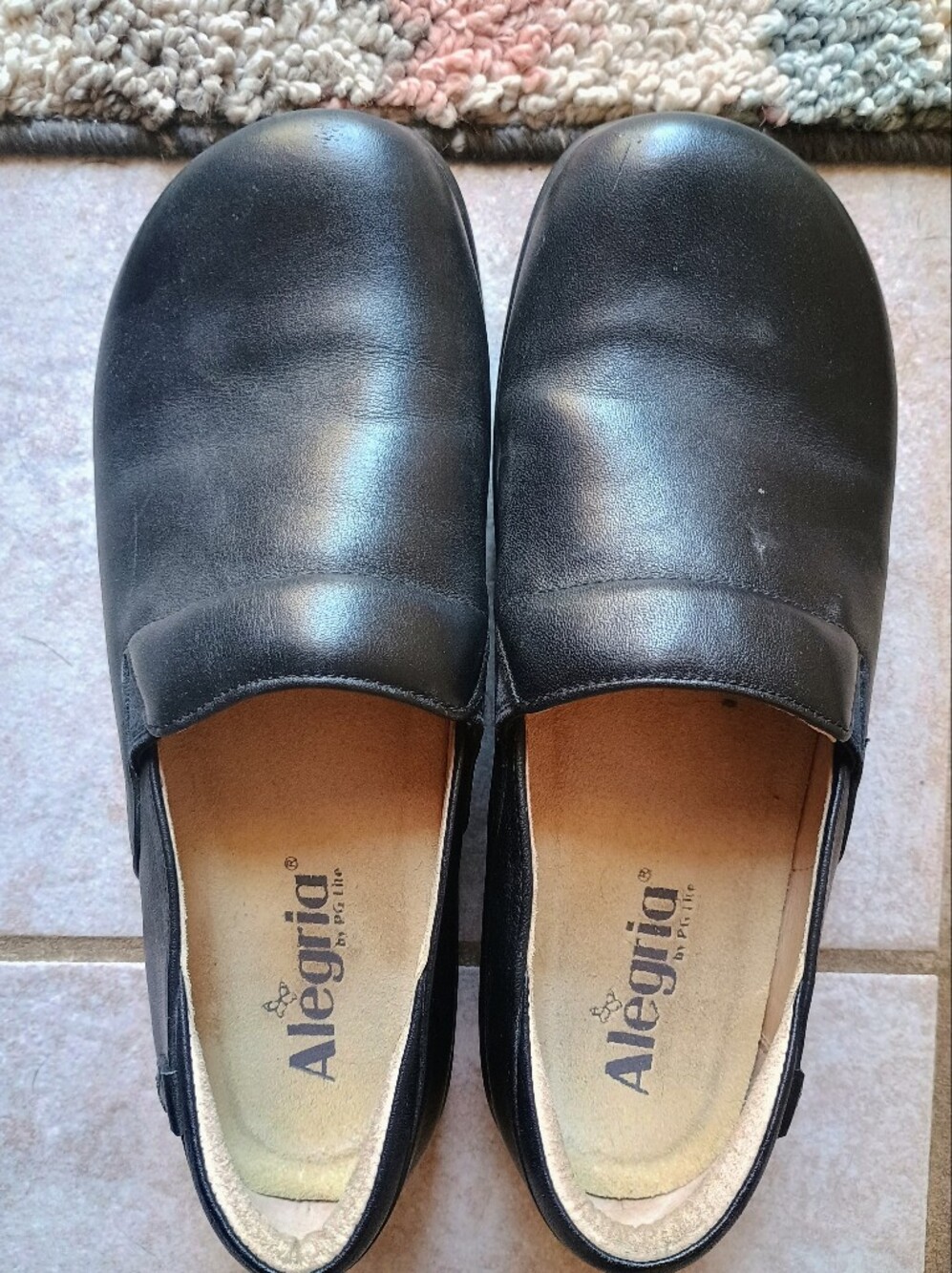Alegria Keli Black Nappa Nursing Shoes - KEL-601